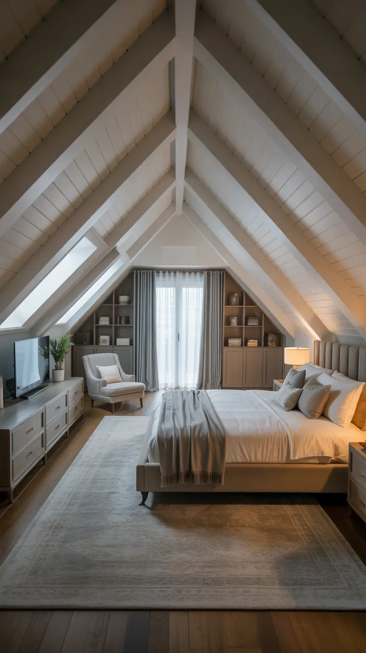 35 Attic Bedroom Ideas 2026: Stylish Designs for Sloped and Angled Ceilings