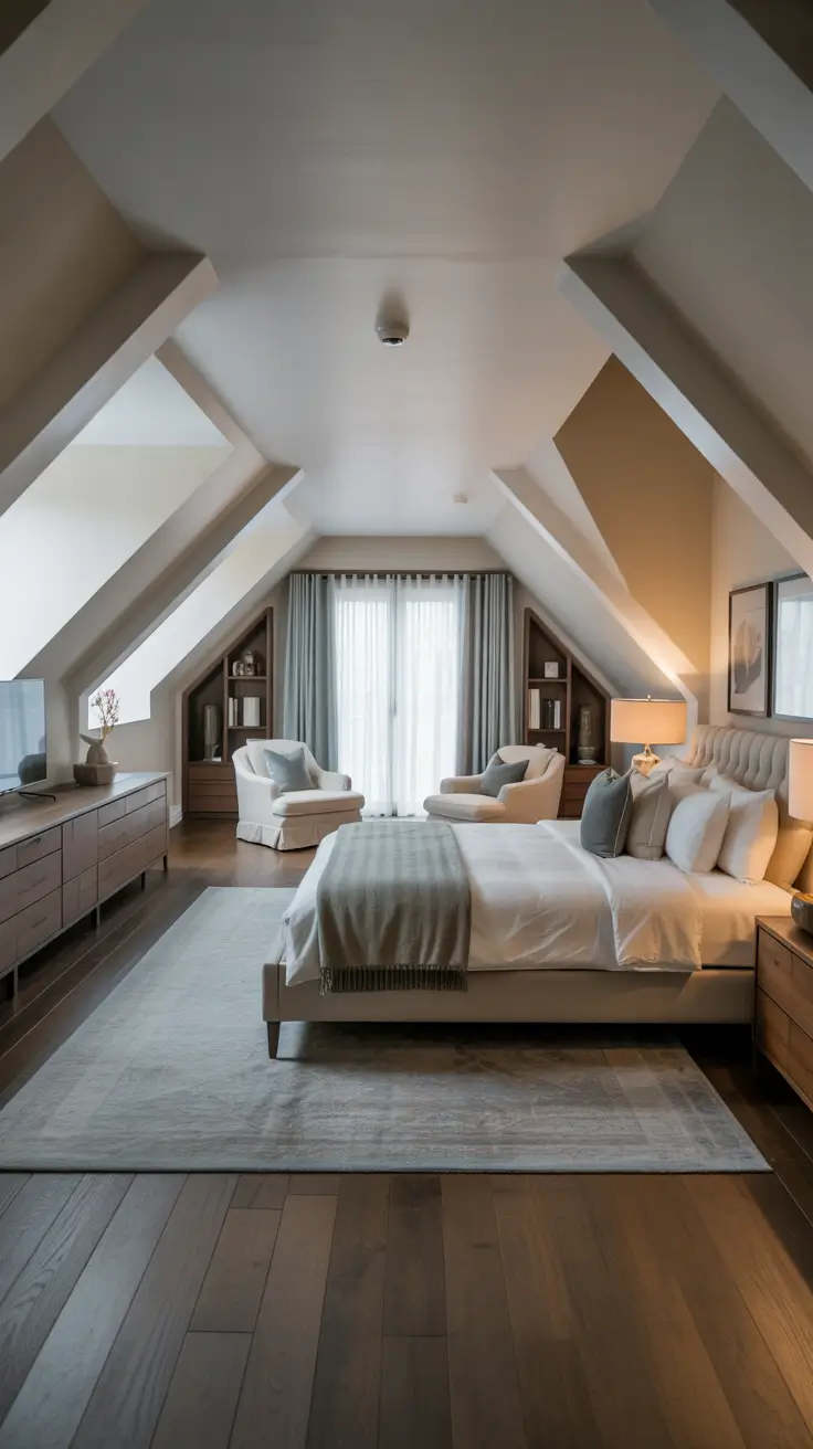 35 Attic Bedroom Ideas 2026: Stylish Designs for Sloped and Angled Ceilings