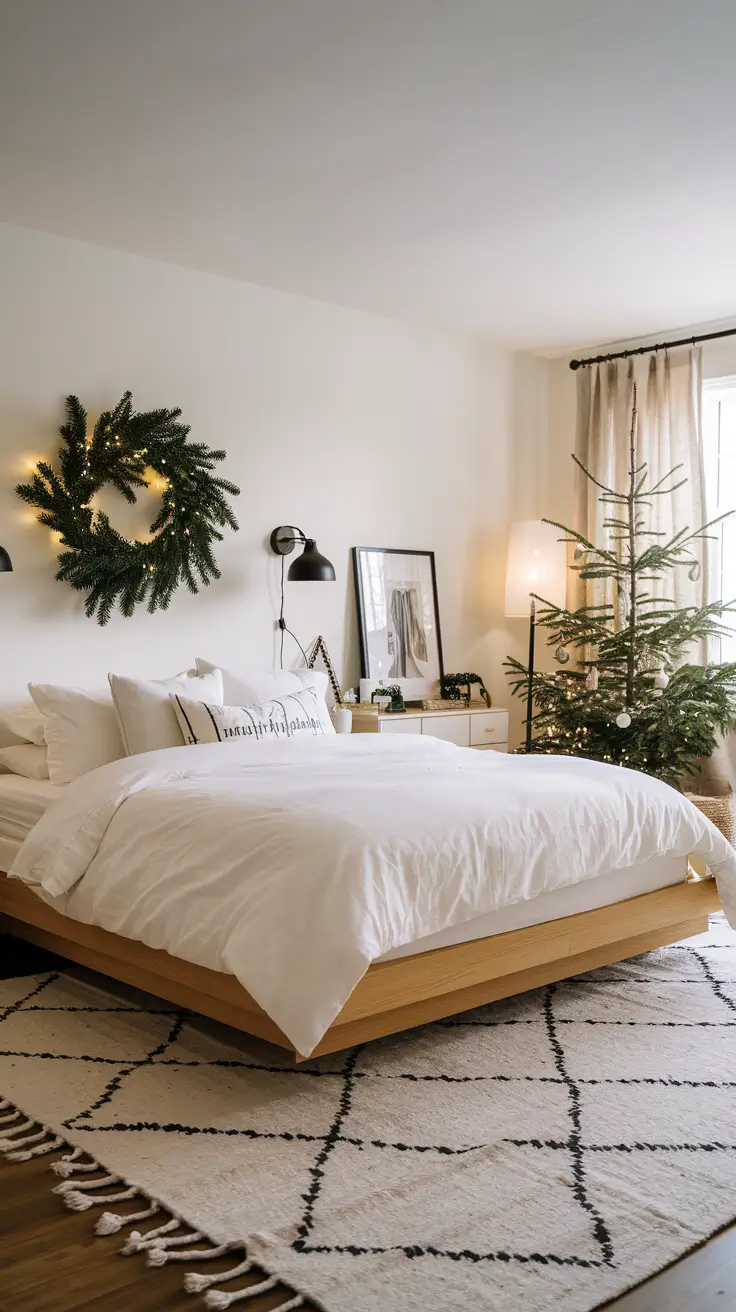 24 Best Xmas Bedroom Decor Ideas 2025: Cozy, Minimalist, and Stylish Holiday Room Inspiration
