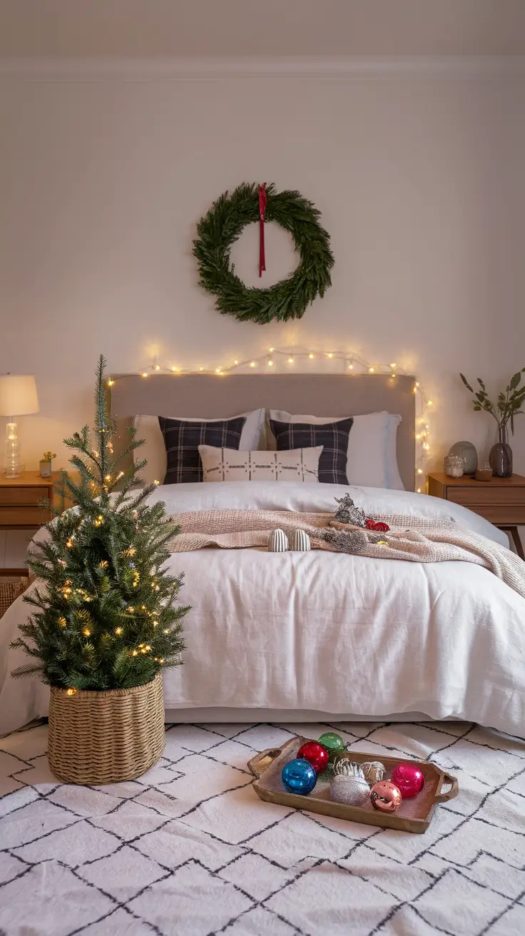 24 Best Xmas Bedroom Decor Ideas 2025: Cozy, Minimalist, and Stylish Holiday Room Inspiration