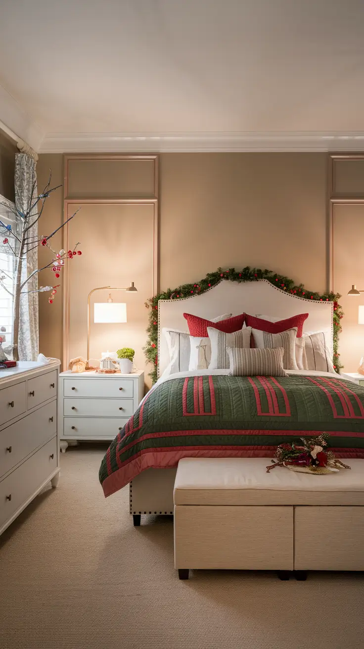 24 Best Xmas Bedroom Decor Ideas 2025: Cozy, Minimalist, and Stylish Holiday Room Inspiration
