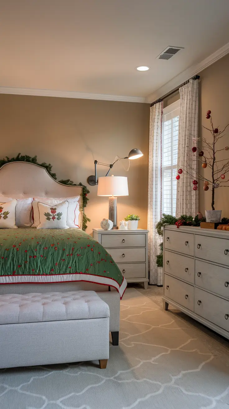 24 Best Xmas Bedroom Decor Ideas 2025: Cozy, Minimalist, and Stylish Holiday Room Inspiration