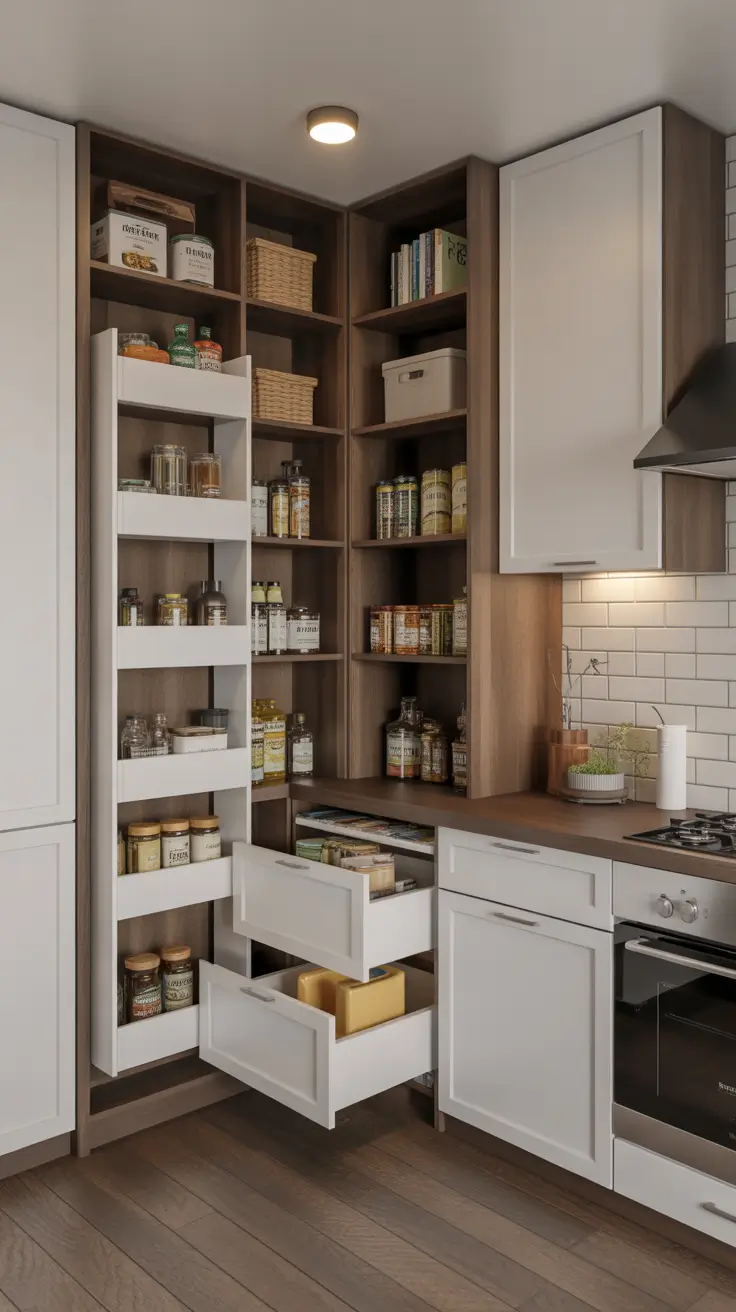 34 Corner Pantry Ideas 2026: Smart Layouts and Stylish Organization Tips for Every Kitchen