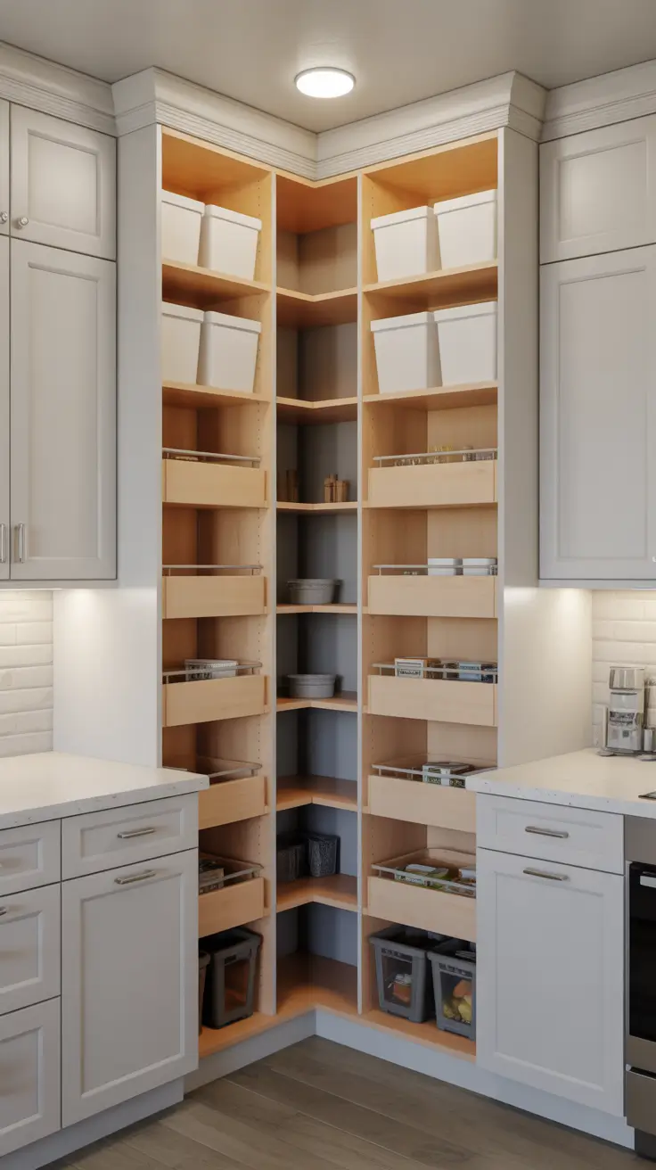 34 Corner Pantry Ideas 2026: Smart Layouts and Stylish Organization Tips for Every Kitchen