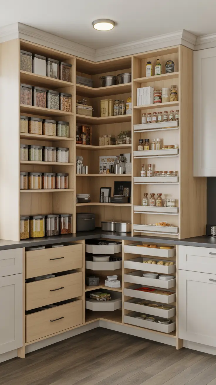 34 Corner Pantry Ideas 2026: Smart Layouts and Stylish Organization Tips for Every Kitchen