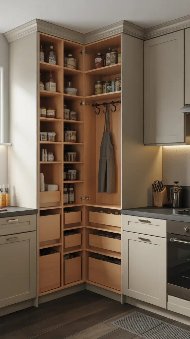 34 Corner Pantry Ideas 2026: Smart Layouts and Stylish Organization Tips for Every Kitchen