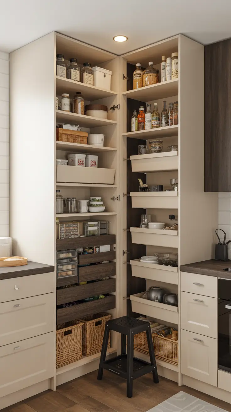 34 Corner Pantry Ideas 2026: Smart Layouts and Stylish Organization Tips for Every Kitchen
