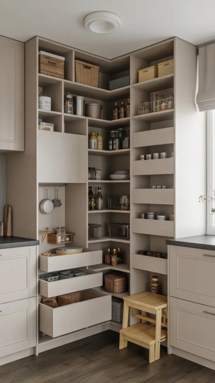 34 Corner Pantry Ideas 2026: Smart Layouts and Stylish Organization Tips for Every Kitchen