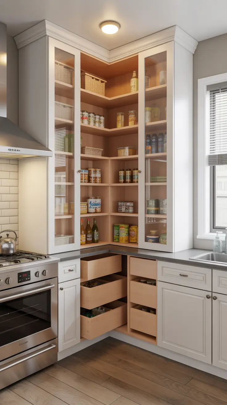 34 Corner Pantry Ideas 2026: Smart Layouts and Stylish Organization Tips for Every Kitchen