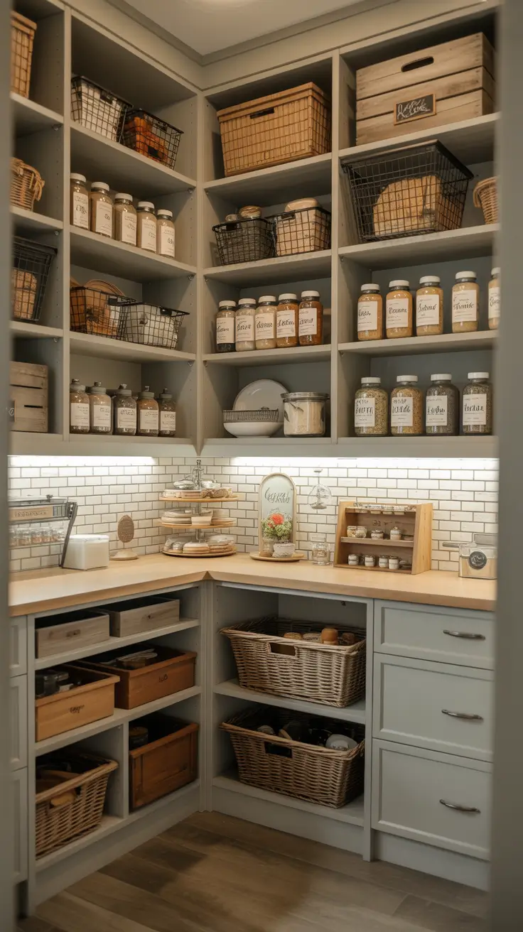 20 Farmhouse Pantry Ideas 2026: Modern, Rustic, and Country Kitchen Inspiration