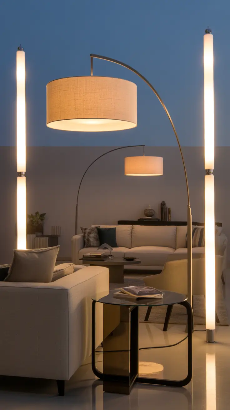 31 Floor Lamps for Living Room 2026: Stylish and Modern Ideas to Brighten Every Space