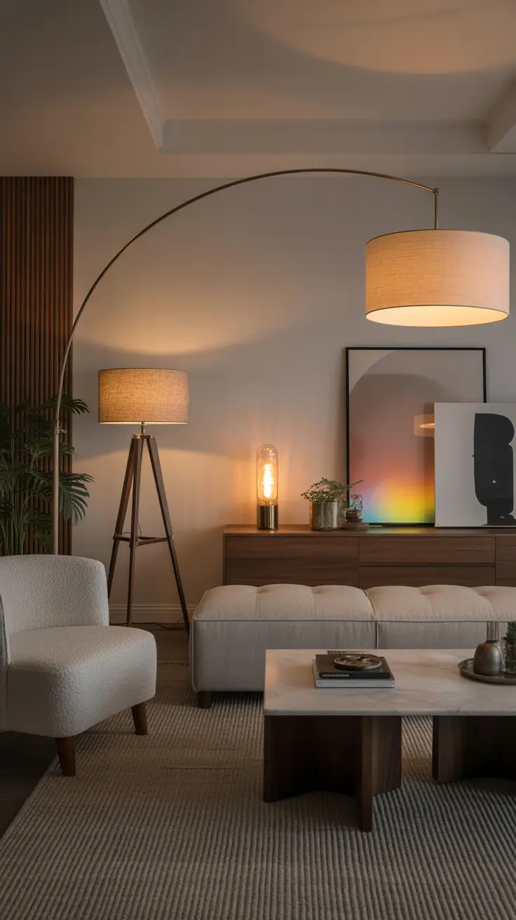 31 Floor Lamps for Living Room 2026: Stylish and Modern Ideas to Brighten Every Space