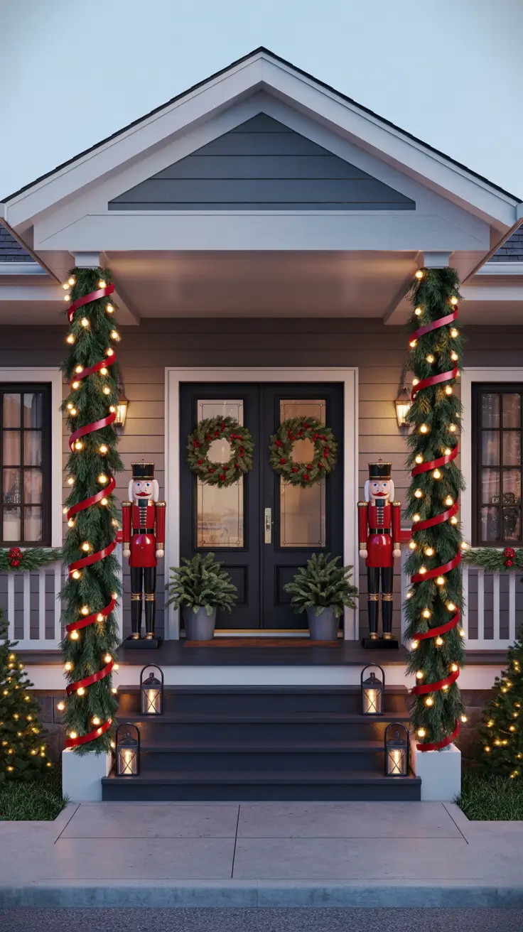 33 Front Porch Christmas Decor Ideas 2025: Rustic and Budget-Friendly Outdoor Inspiration