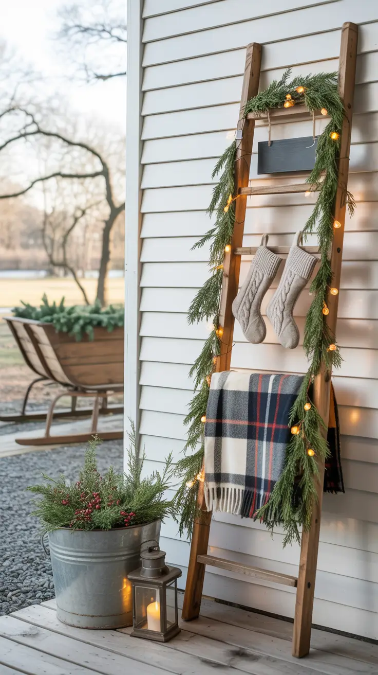 33 Front Porch Christmas Decor Ideas 2025: Rustic and Budget-Friendly Outdoor Inspiration
