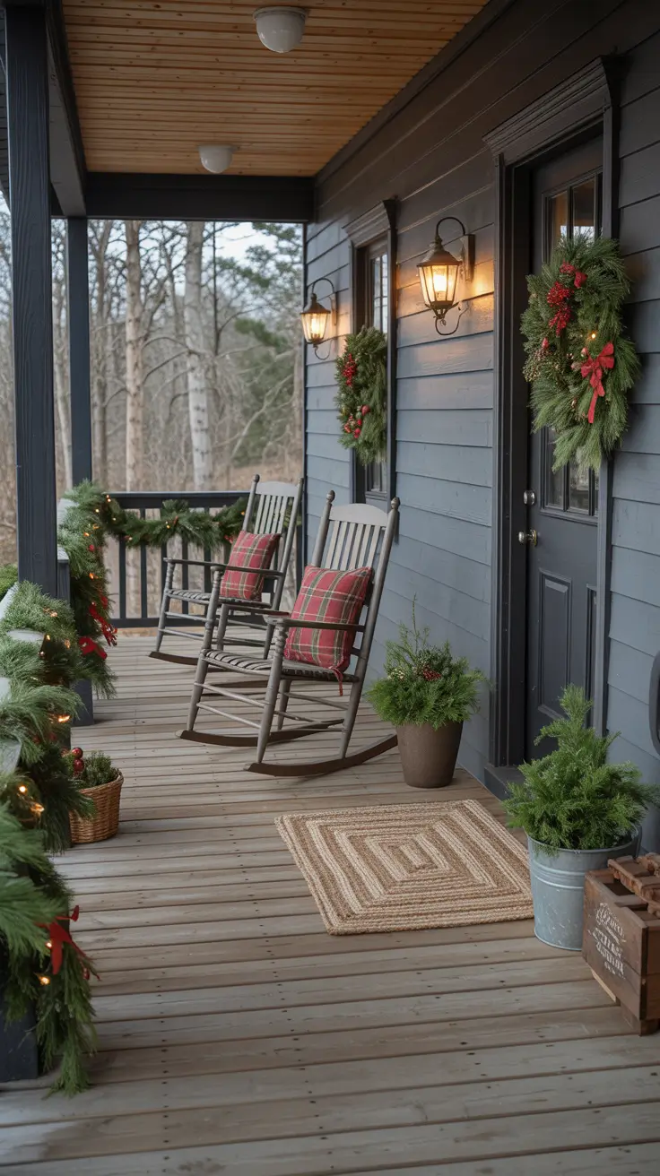 33 Front Porch Christmas Decor Ideas 2025: Rustic and Budget-Friendly Outdoor Inspiration