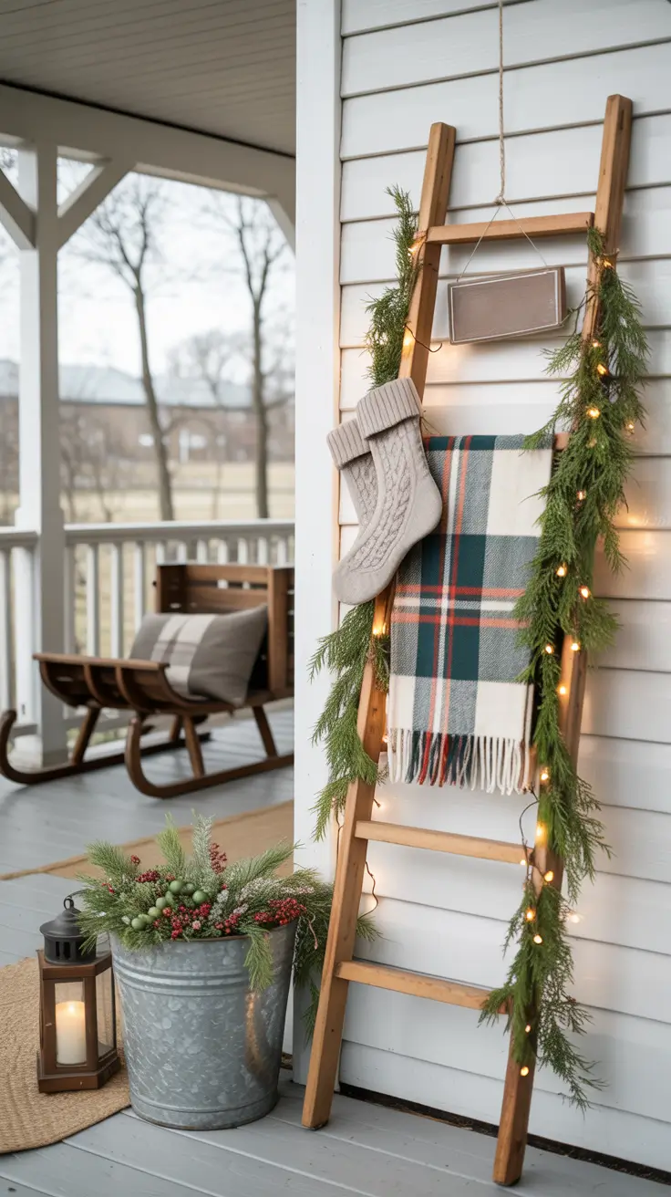 33 Front Porch Christmas Decor Ideas 2025: Rustic and Budget-Friendly Outdoor Inspiration