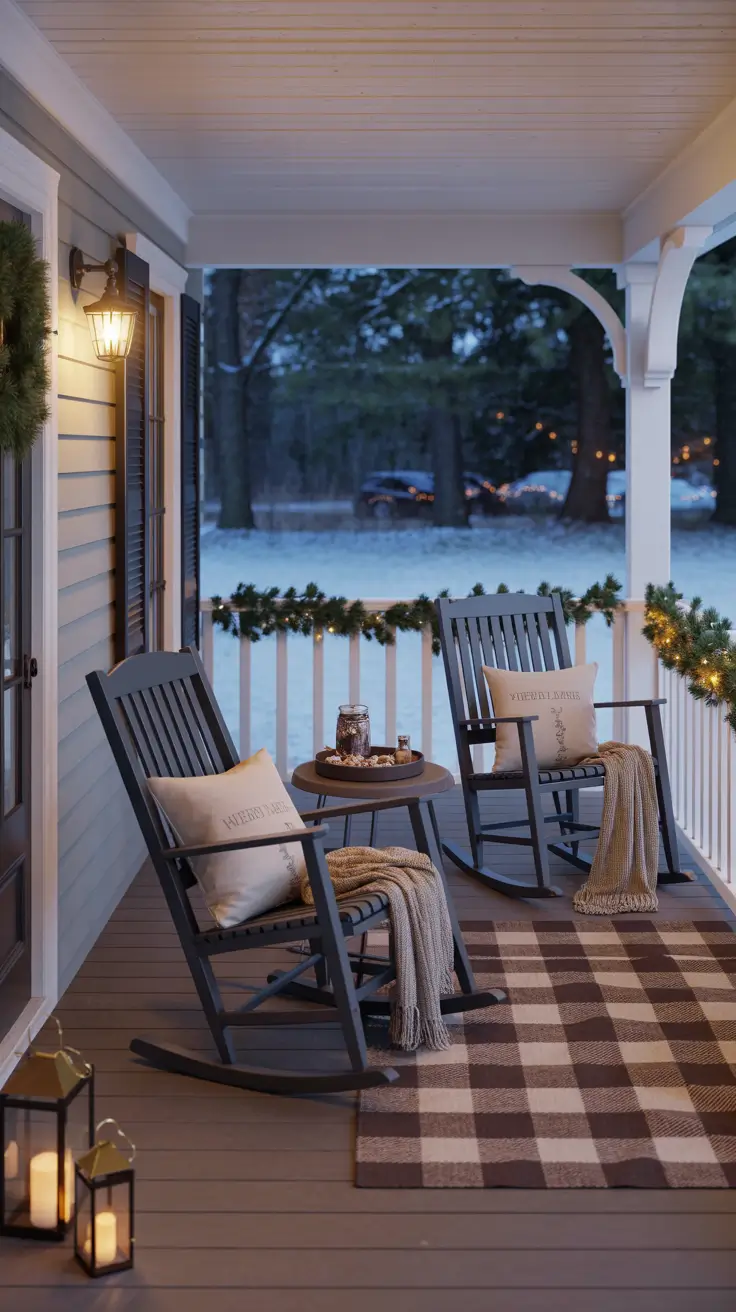 33 Front Porch Christmas Decor Ideas 2025: Rustic and Budget-Friendly Outdoor Inspiration