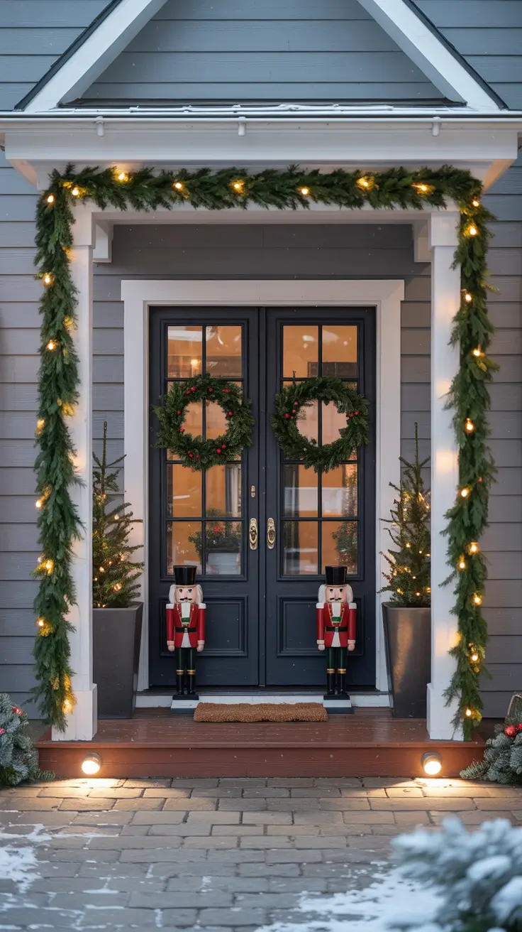 33 Front Porch Christmas Decor Ideas 2025: Rustic and Budget-Friendly Outdoor Inspiration