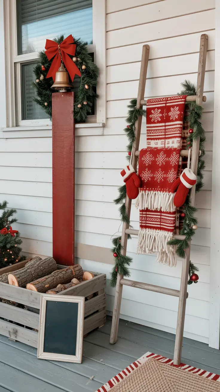 33 Front Porch Christmas Decor Ideas 2025: Rustic and Budget-Friendly Outdoor Inspiration