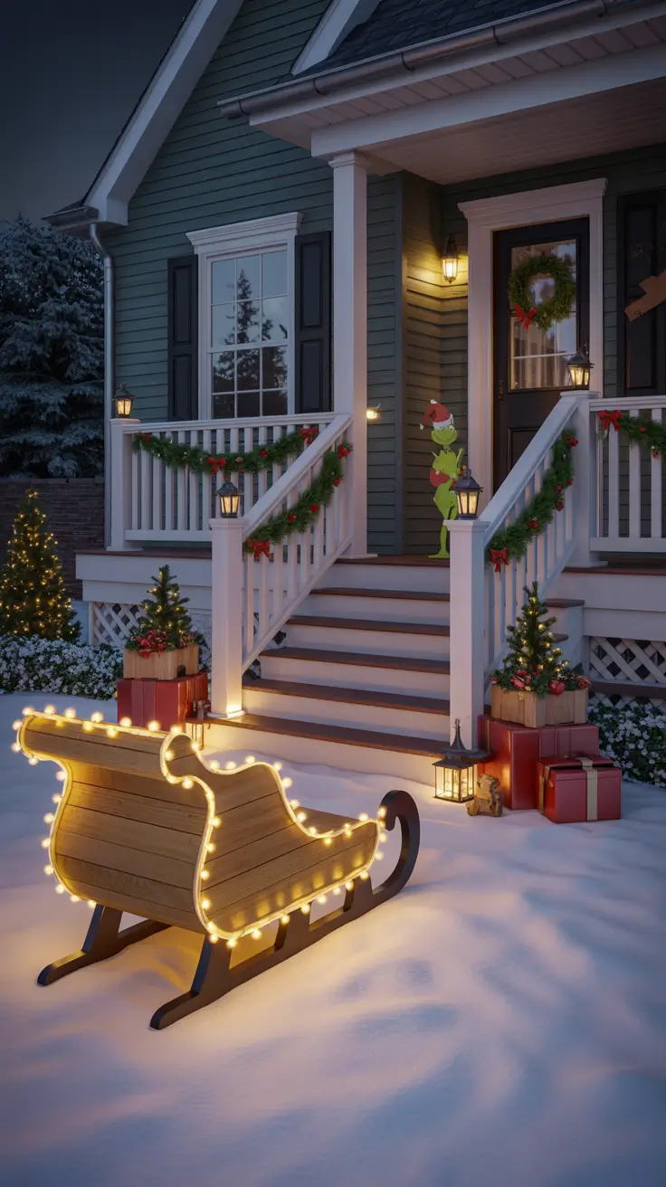 33 Front Porch Christmas Decor Ideas 2025: Rustic and Budget-Friendly Outdoor Inspiration