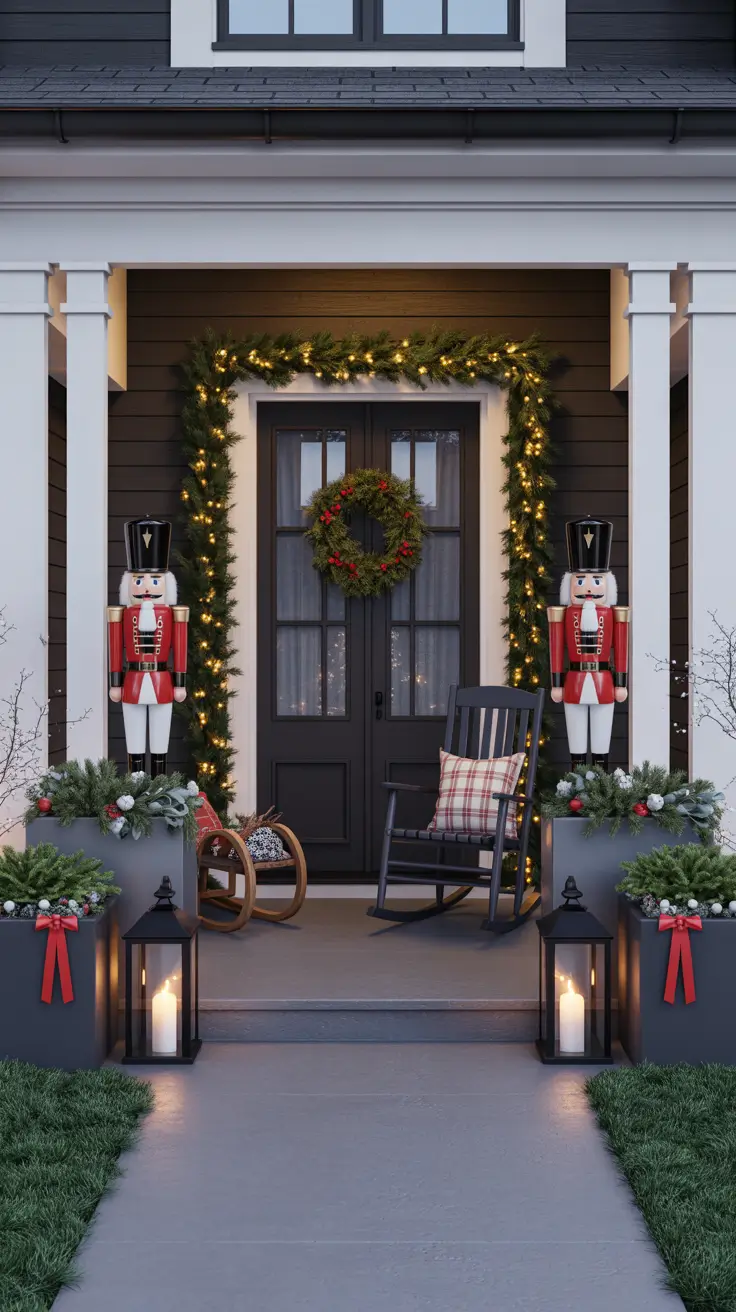 33 Front Porch Christmas Decor Ideas 2025: Rustic and Budget-Friendly Outdoor Inspiration