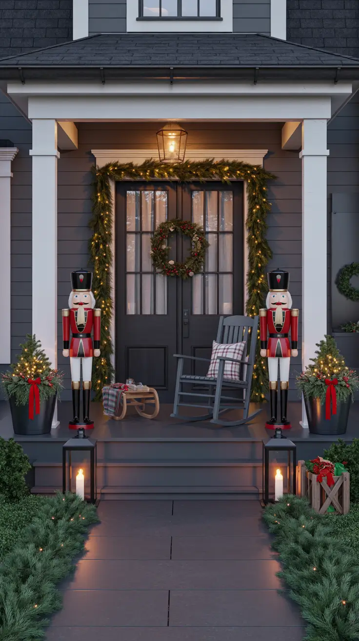 33 Front Porch Christmas Decor Ideas 2025: Rustic and Budget-Friendly Outdoor Inspiration
