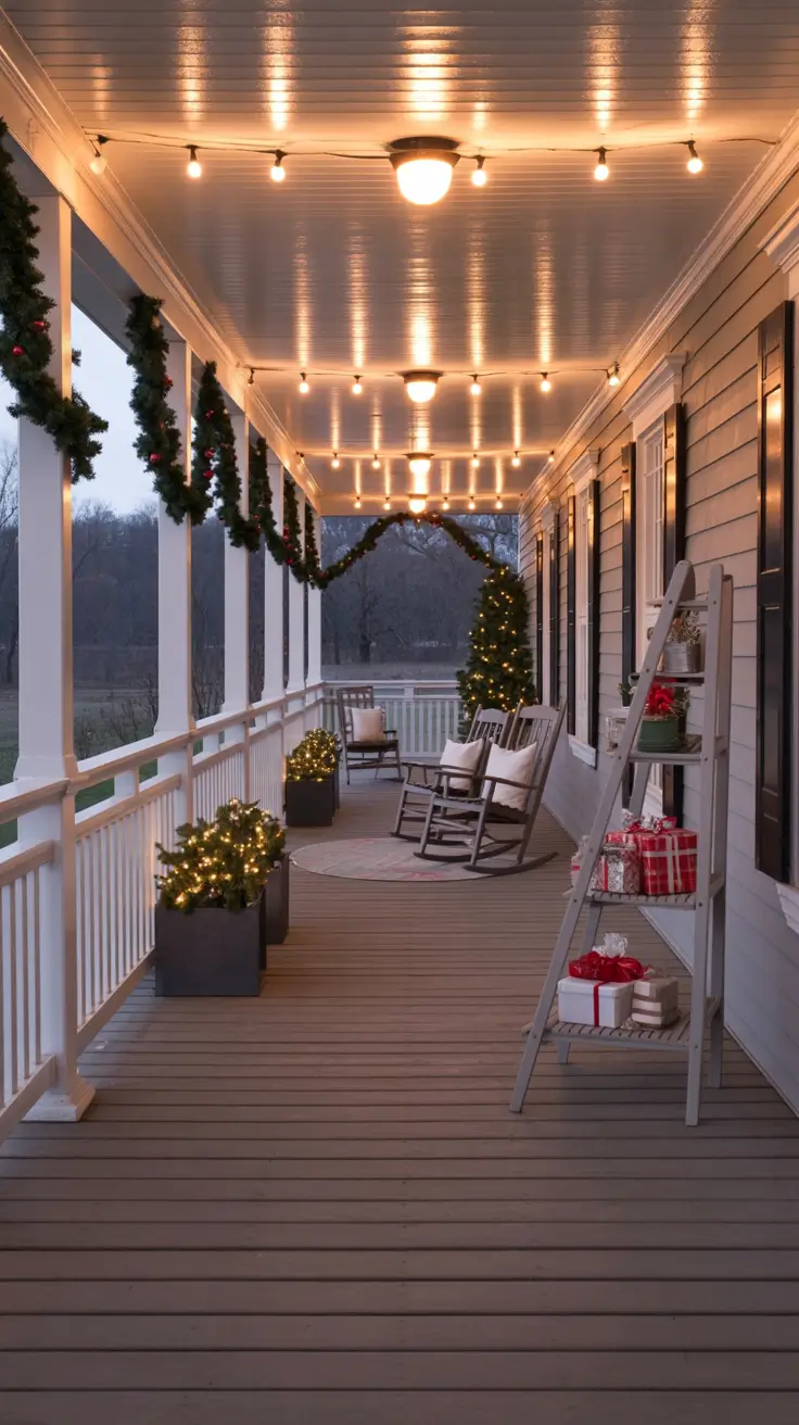 33 Front Porch Christmas Decor Ideas 2025: Rustic and Budget-Friendly Outdoor Inspiration