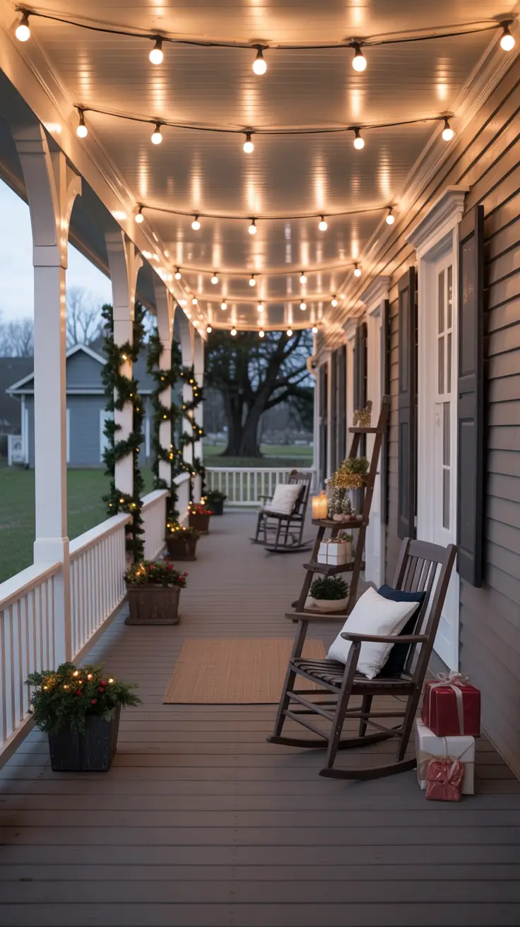 33 Front Porch Christmas Decor Ideas 2025: Rustic and Budget-Friendly Outdoor Inspiration