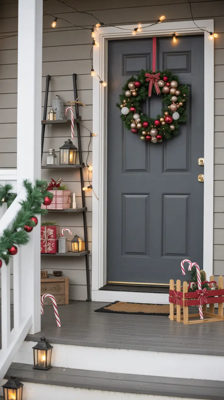33 Front Porch Christmas Decor Ideas 2025: Rustic and Budget-Friendly Outdoor Inspiration