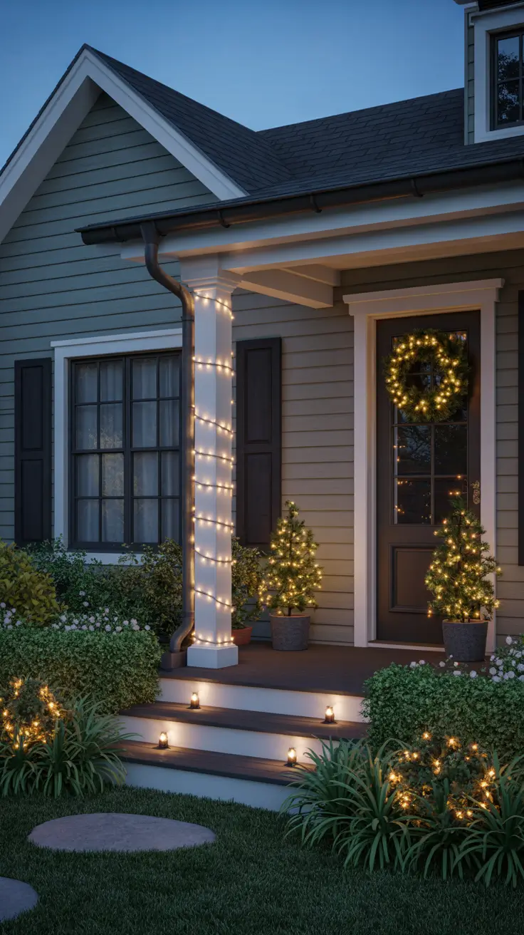 33 Front Porch Christmas Decor Ideas 2025: Rustic and Budget-Friendly Outdoor Inspiration