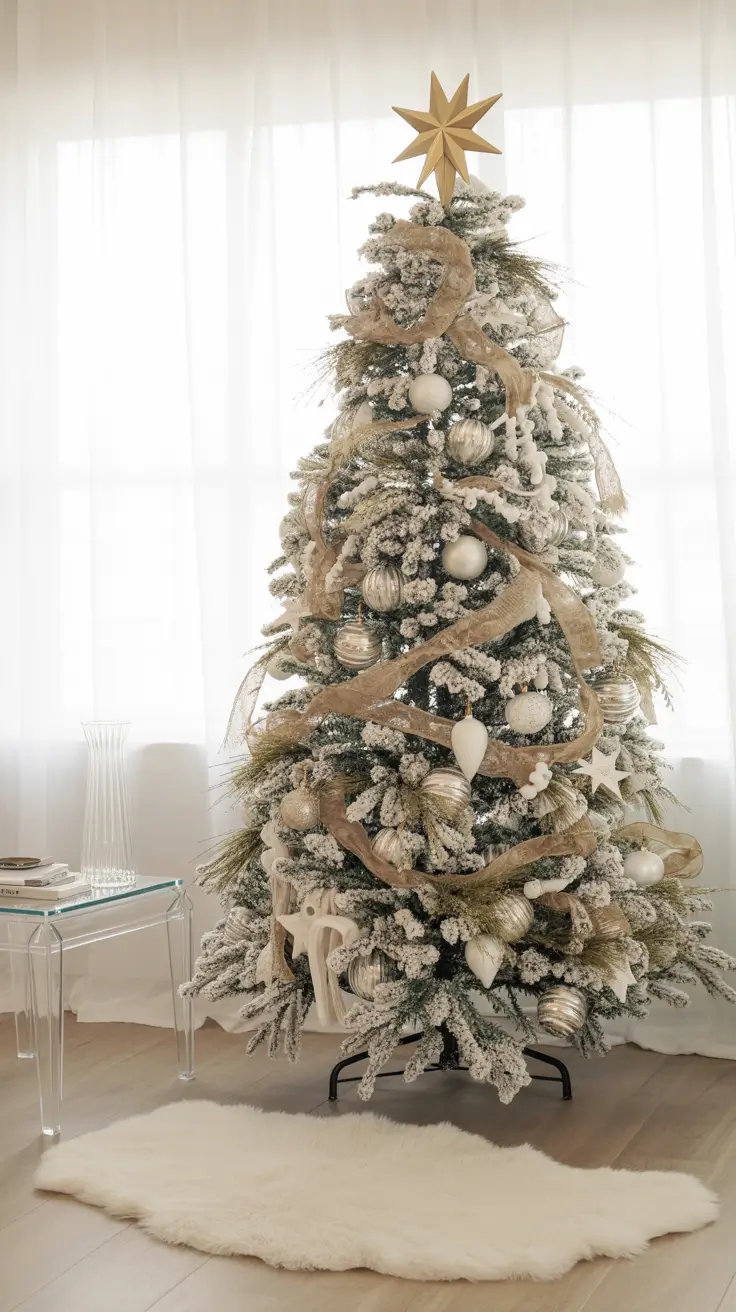 27 Gold Christmas Tree 2025 - Elegant and Modern Ideas for Festive Home Decor