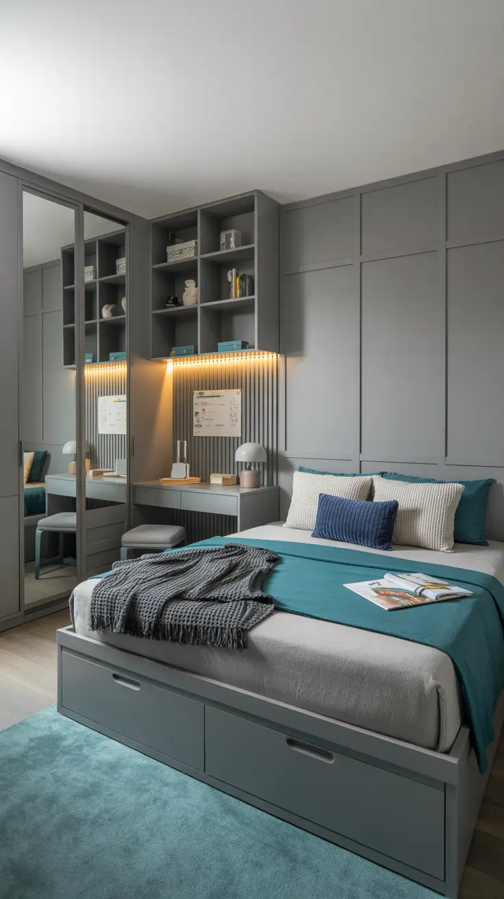 30 Grey Bedroom Ideas 2026 - Aesthetic Cozy, Modern, Pop of Color