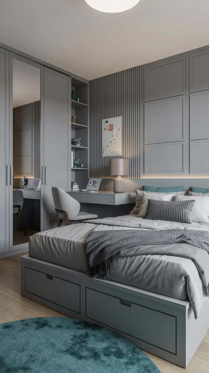 30 Grey Bedroom Ideas 2026 - Aesthetic Cozy, Modern, Pop of Color