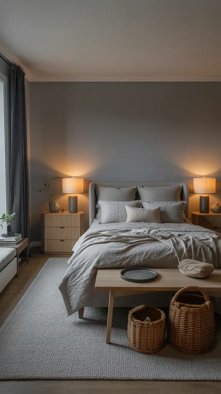 30 Grey Bedroom Ideas 2026 - Aesthetic Cozy, Modern, Pop of Color