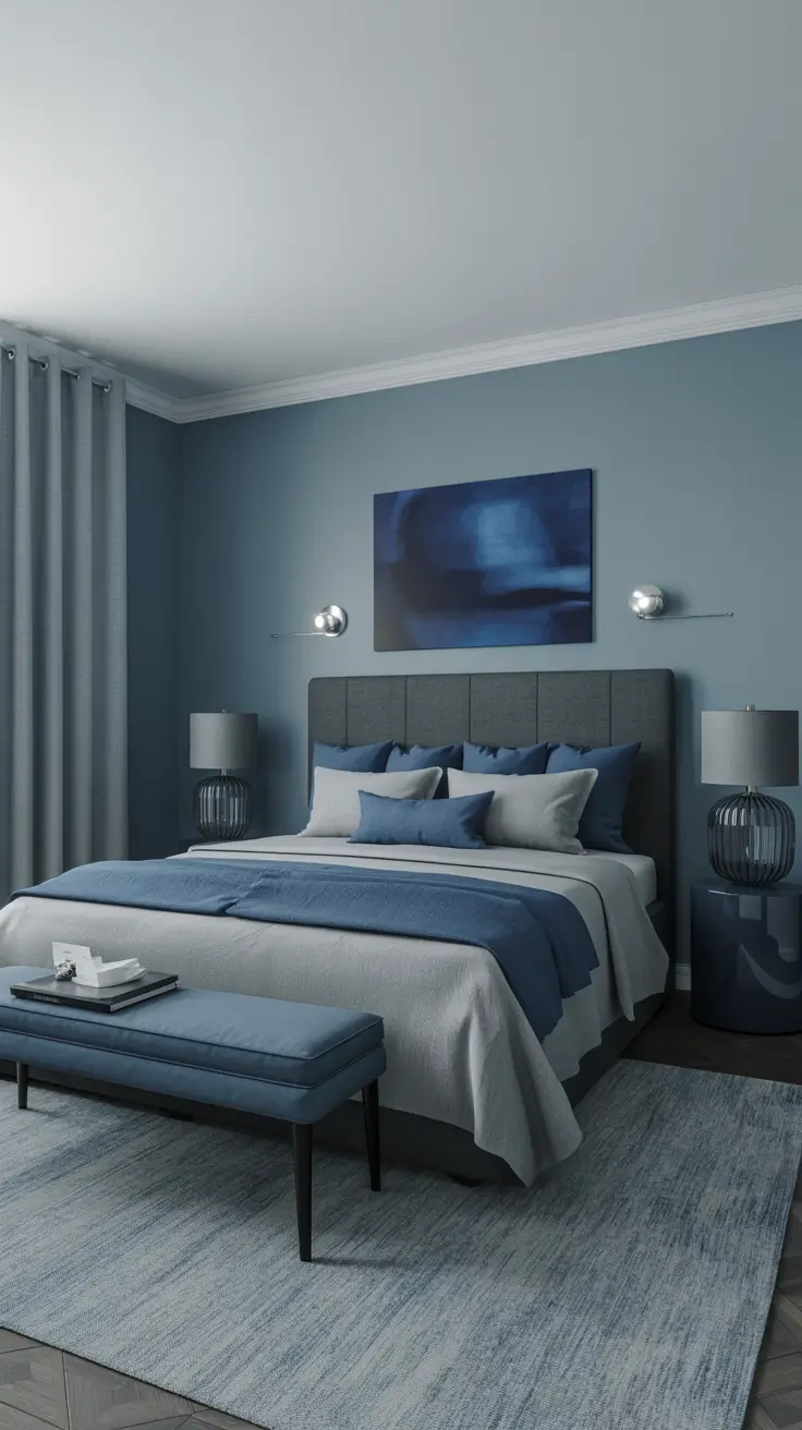 30 Grey Bedroom Ideas 2026 - Aesthetic Cozy, Modern, Pop of Color