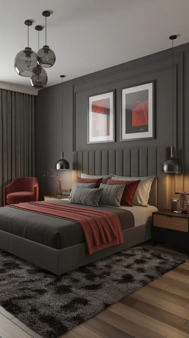 30 Grey Bedroom Ideas 2026 - Aesthetic Cozy, Modern, Pop of Color