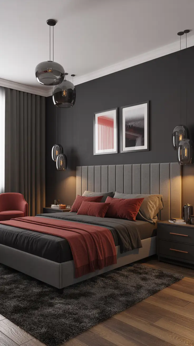30 Grey Bedroom Ideas 2026 - Aesthetic Cozy, Modern, Pop of Color