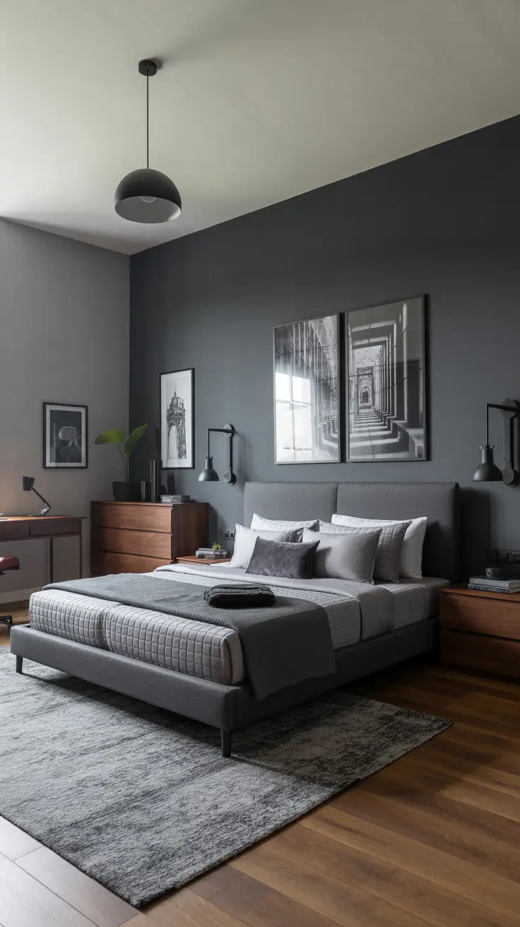 30 Grey Bedroom Ideas 2026 - Aesthetic Cozy, Modern, Pop of Color