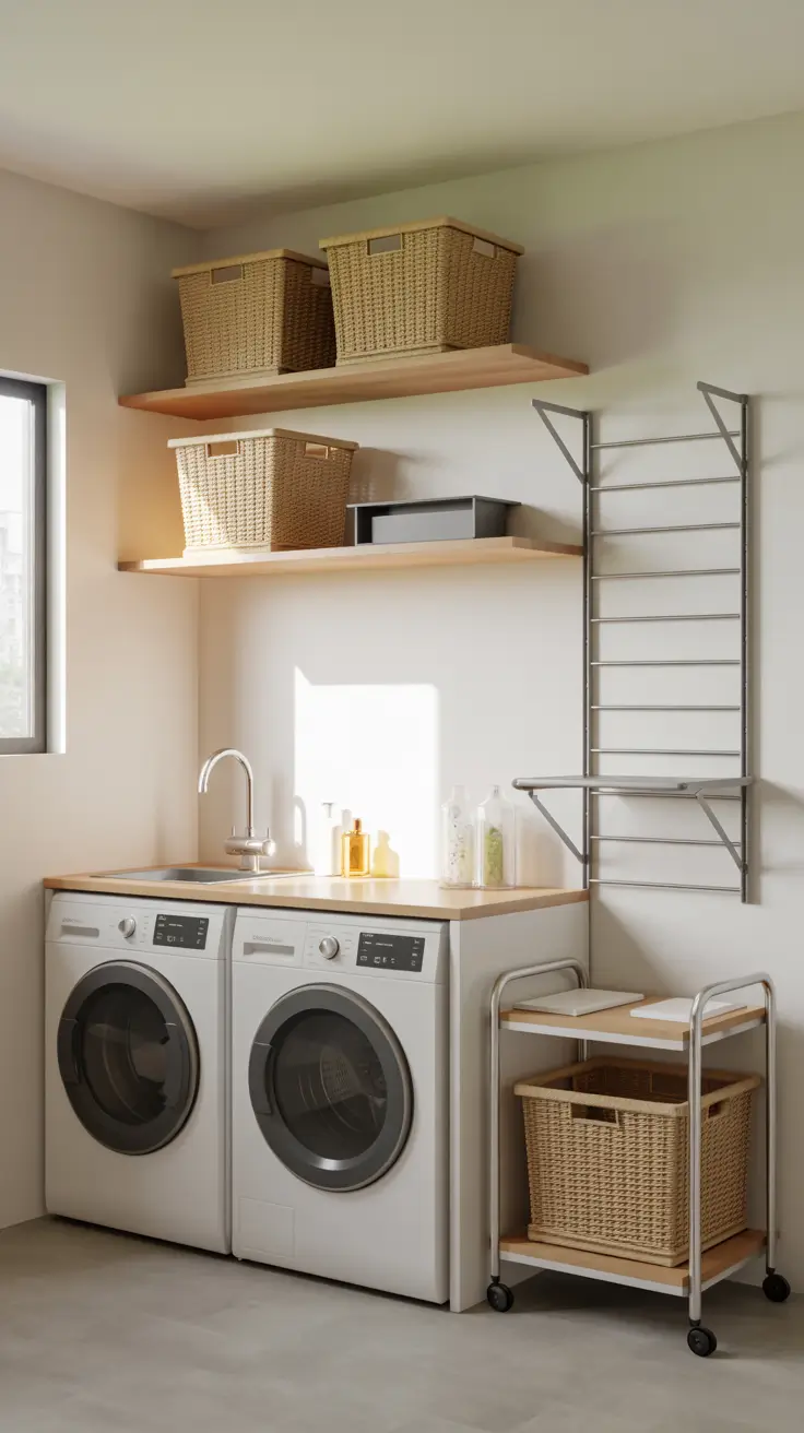 29 Laundry Room Shelves Ideas 2026 - Modern and Creative Storage Inspiration