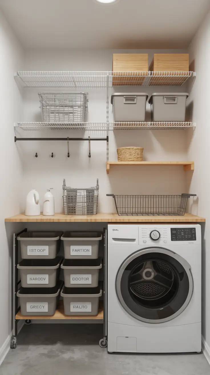 29 Laundry Room Shelves Ideas 2026 - Modern and Creative Storage Inspiration