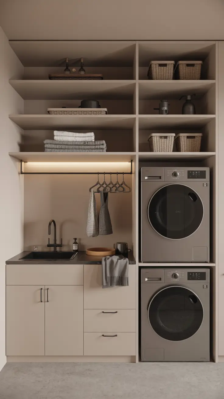 29 Laundry Room Shelves Ideas 2026 - Modern and Creative Storage Inspiration
