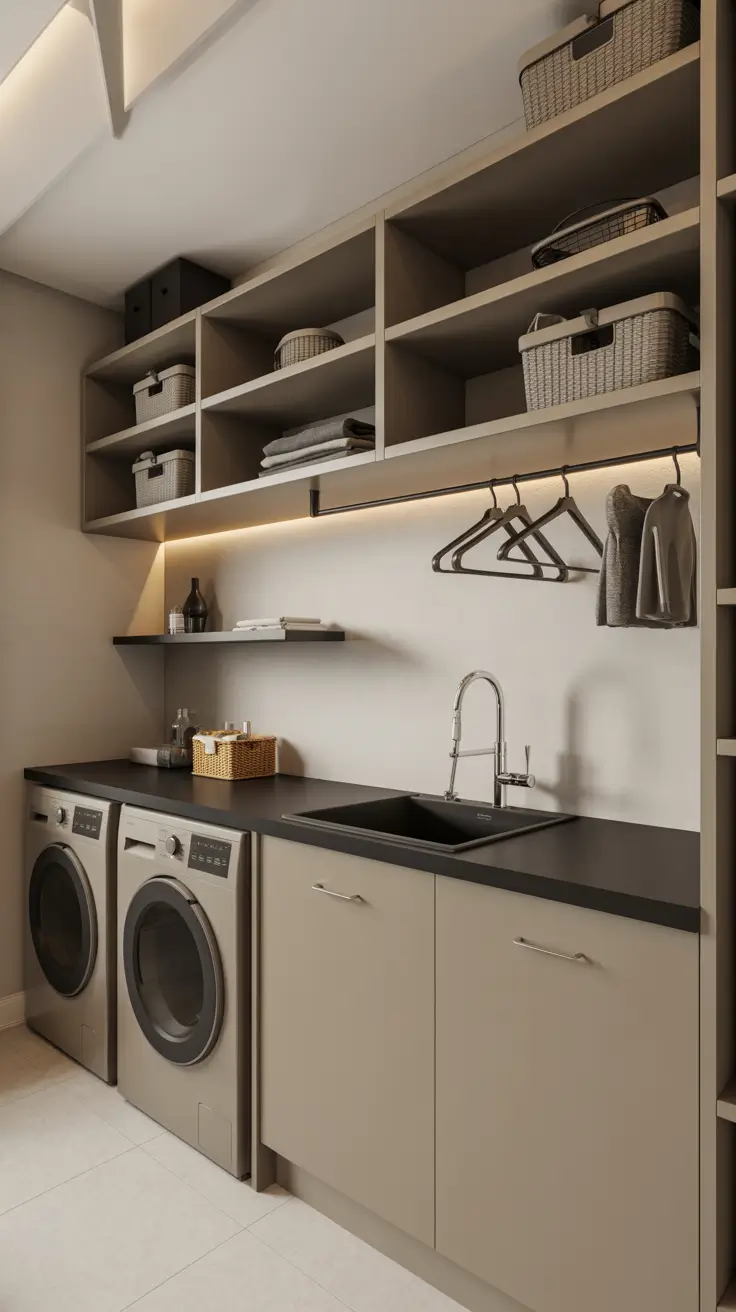29 Laundry Room Shelves Ideas 2026 - Modern and Creative Storage Inspiration