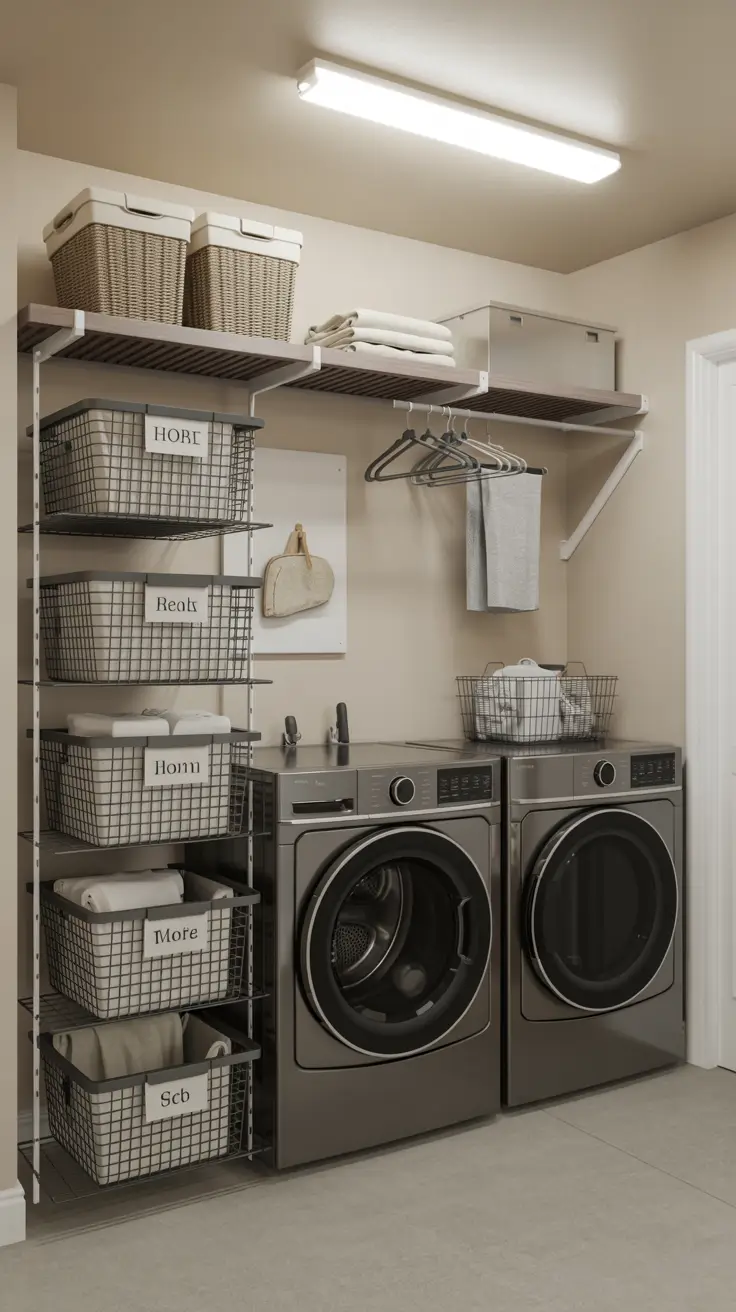 29 Laundry Room Shelves Ideas 2026 - Modern and Creative Storage Inspiration