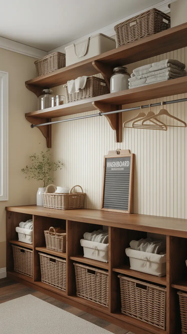 29 Laundry Room Shelves Ideas 2026 - Modern and Creative Storage Inspiration