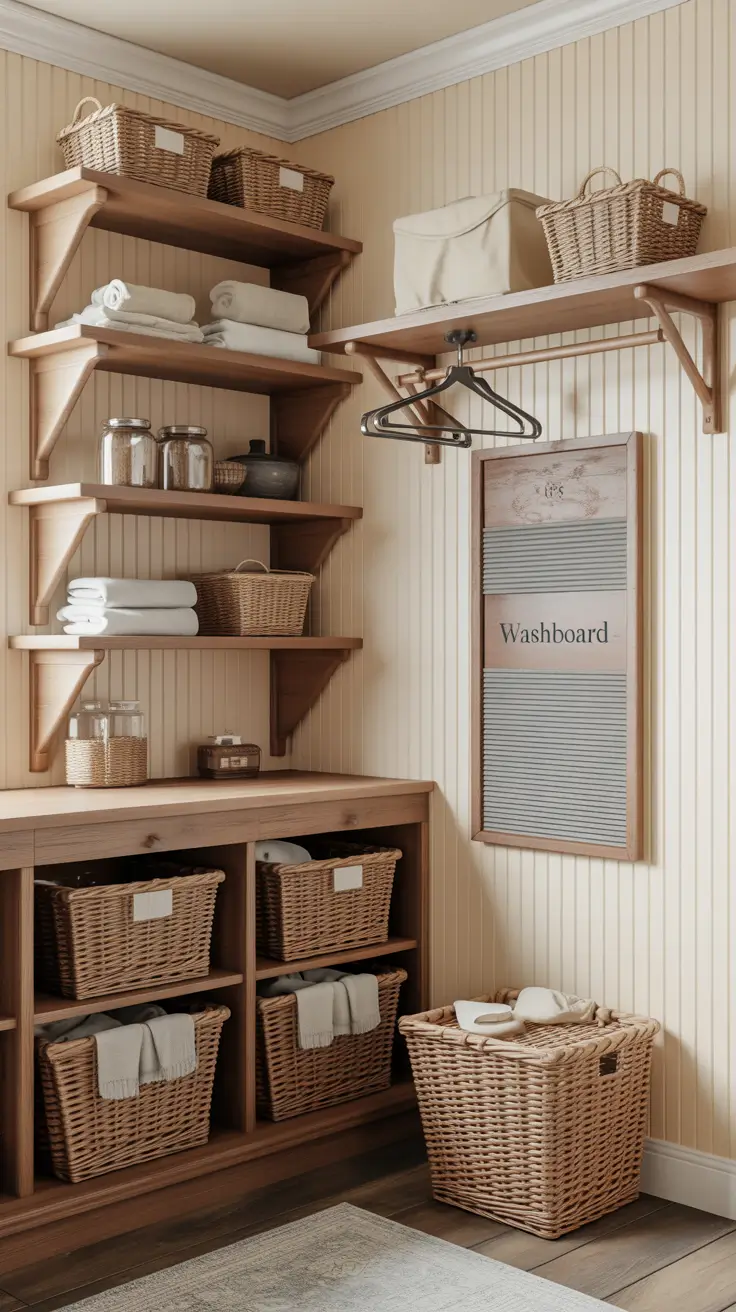 29 Laundry Room Shelves Ideas 2026 - Modern and Creative Storage Inspiration