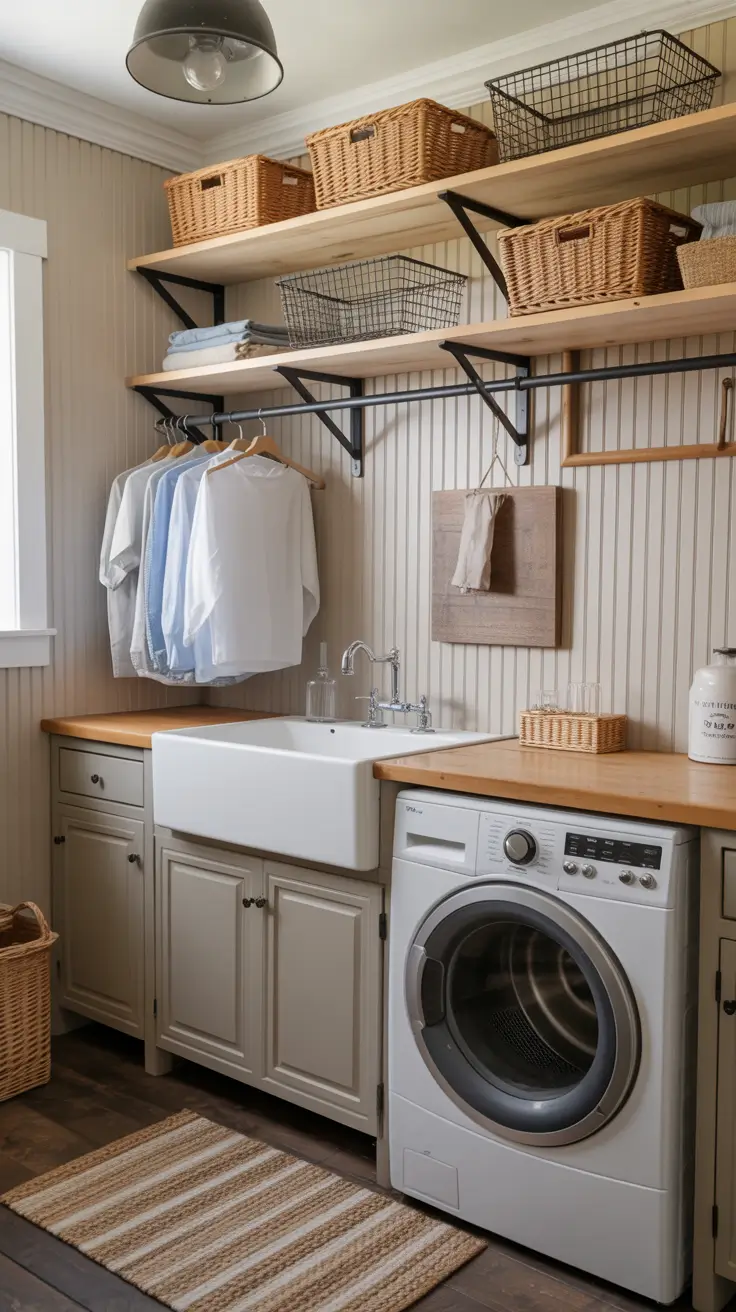 29 Laundry Room Shelves Ideas 2026 - Modern and Creative Storage Inspiration