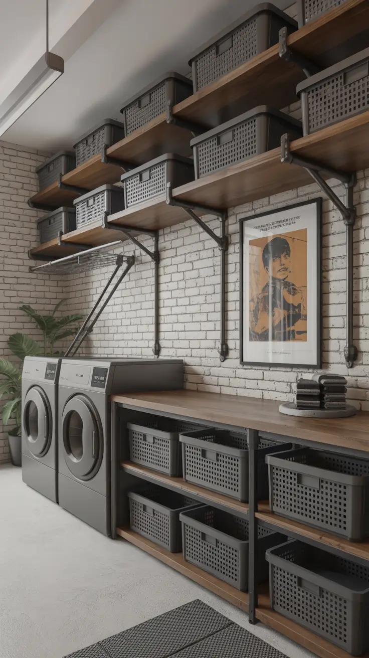 29 Laundry Room Shelves Ideas 2026 - Modern and Creative Storage Inspiration