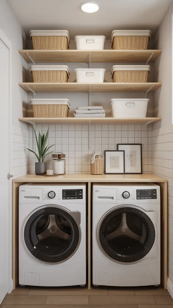 29 Laundry Room Shelves Ideas 2026 - Modern and Creative Storage Inspiration