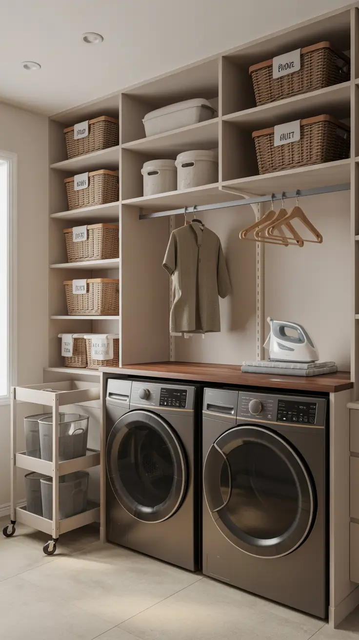 29 Laundry Room Shelves Ideas 2026 - Modern and Creative Storage Inspiration