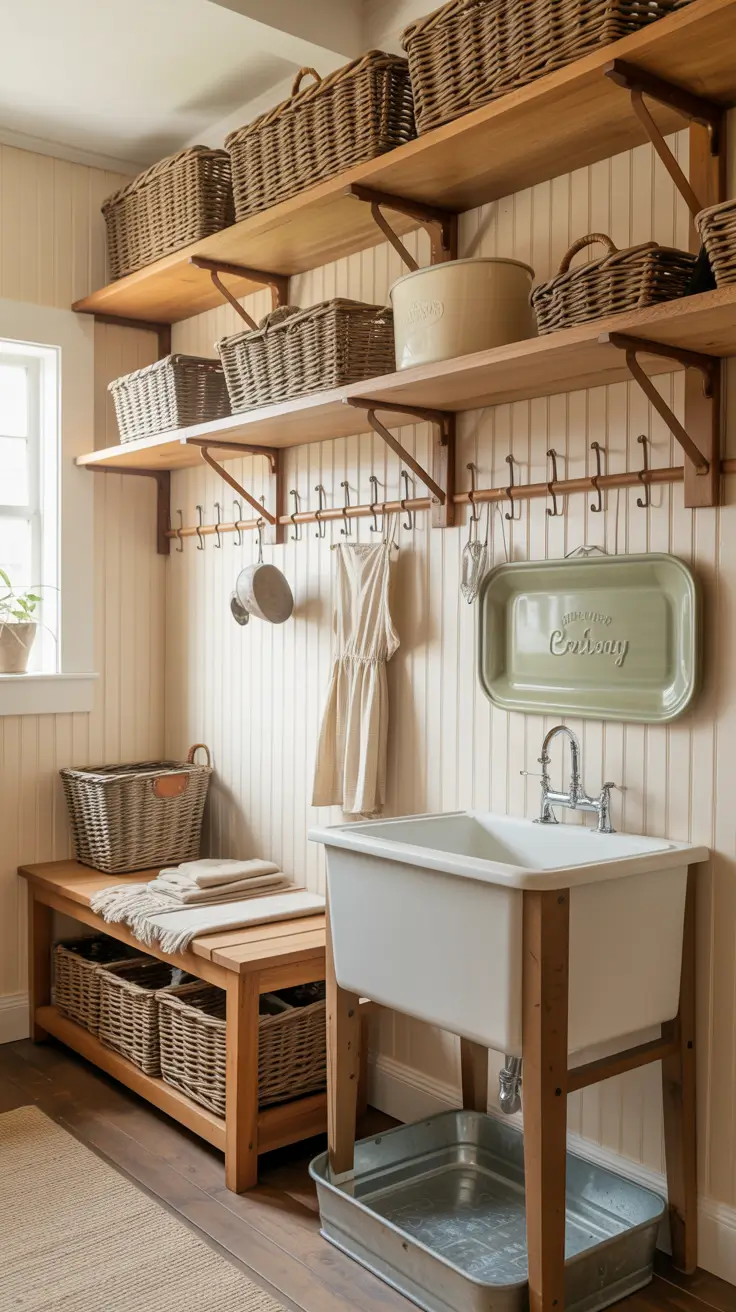 29 Laundry Room Shelves Ideas 2026 - Modern and Creative Storage Inspiration